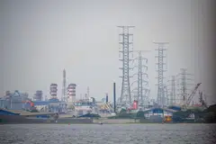 The power sector faces high upfront costs and low margins since power generation requires significant infrastructure. 