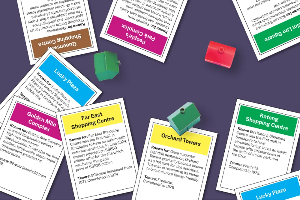 Strata malls comprise units owned by multiple landlords and were prominent in the 1970s and 80s. 