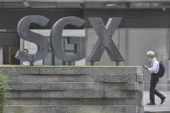 On the Singapore Exchange, losers outnumber gainers 83 to 35.