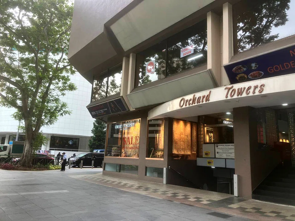 According to its management body, the retail space on the first four floors of Orchard Towers is nearly 80% occupied.