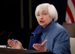 “I don’t think we’re seeing dysfunction – in the sense of liquidity completely drying up in the markets – but a pattern suggestive of a loss of confidence in US economic policy,” Yellen said on CNBC on Monday.