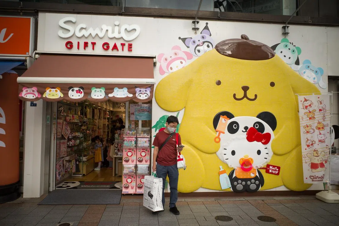 Sanrio has raised its full-year profit guidance last month.
