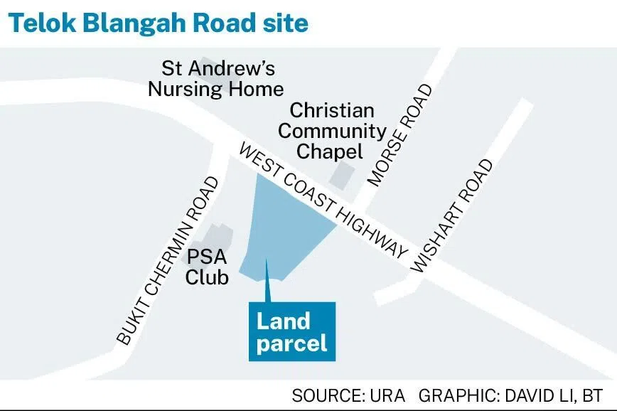 The 147,350 sq ft plot can yield about 745 private homes.