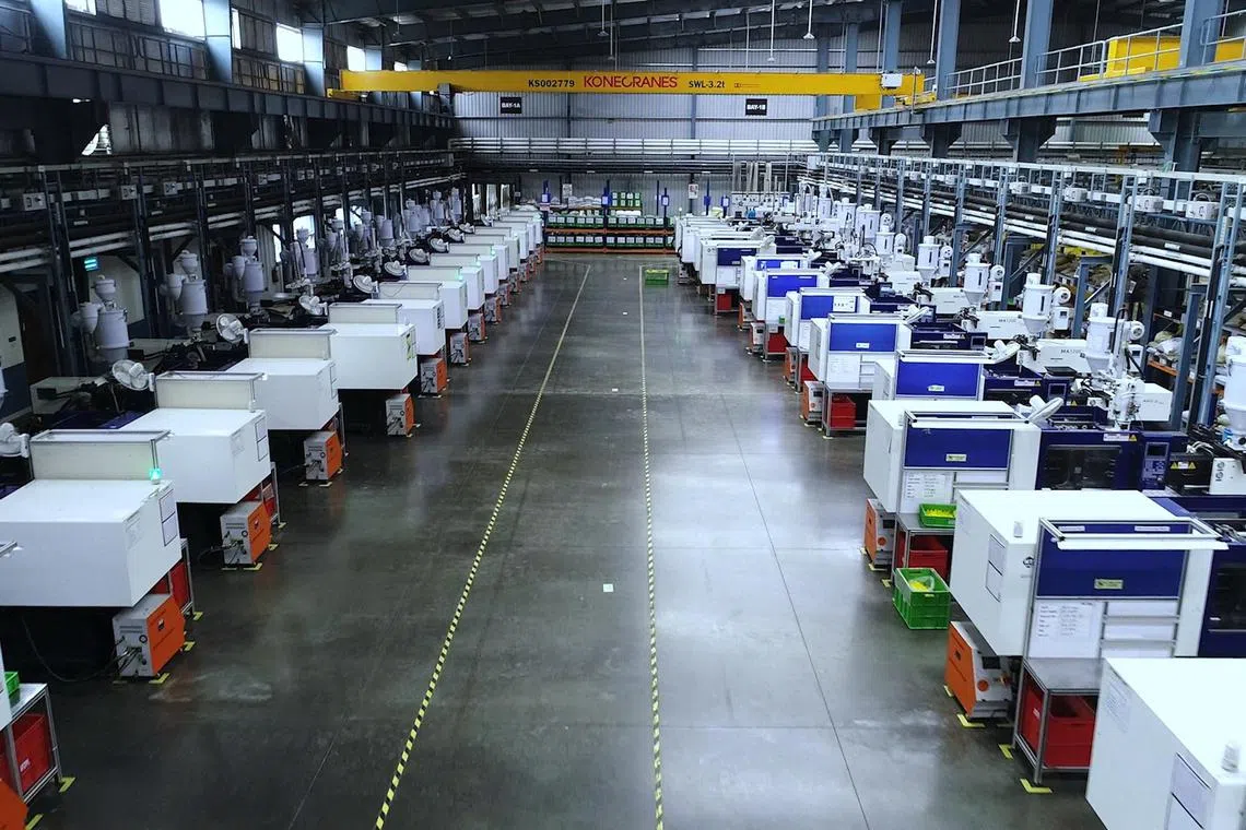 Aequs makes dozens of types of toys for Hasbro and others including Spin Master in two 350,000-square-foot facilities in Belgaum, India.