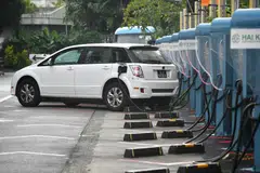 Registrations of EVs and hybrid car models have grown, in line with the push to reduce carbon emissions.