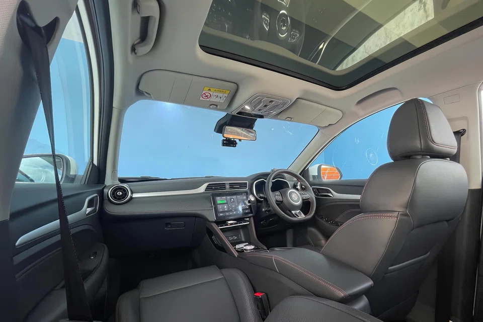 The inside of the MG ZS EV has had a makeover too, though mostly a digital one.