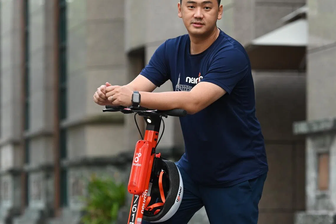 "Working for a startup in a new industry provides numerous opportunities to fine-tune the strategy,” says Neuron Mobility CEO Zachary Wang.