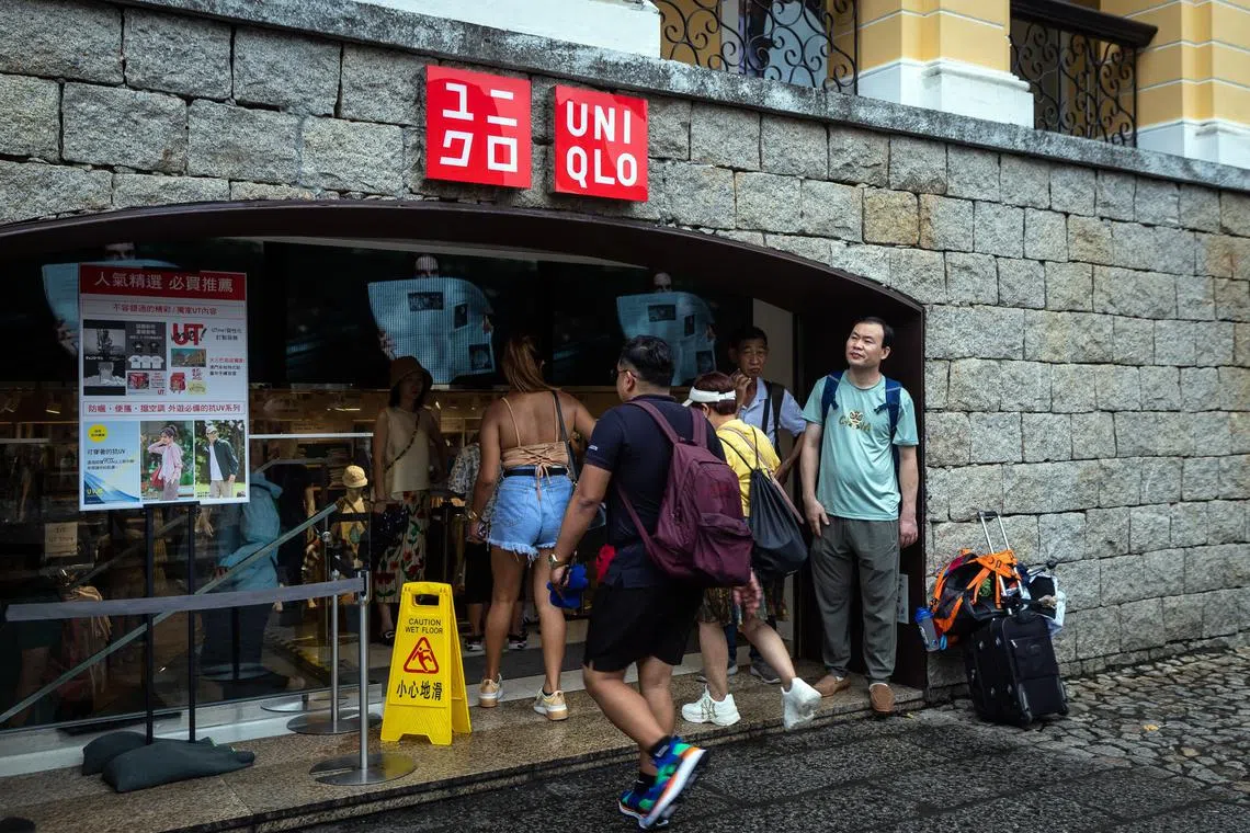 Uniqlo owner Fast Retailing will likely post steady growth in operating profit, mainly fuelled by its international business. 