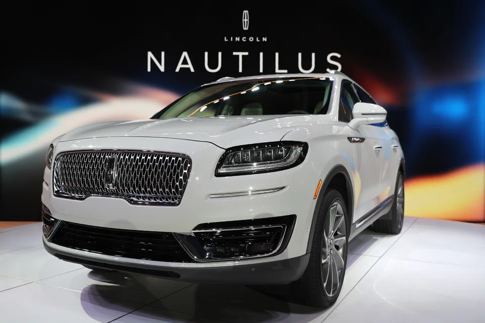 Ford's Lincoln Nautilus SUV, assembled in China for the US market.