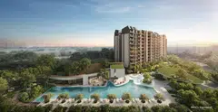 An artist's impression of Norwood Grand. The condominium in Woodlands is the best-selling private residential project since November 2023.