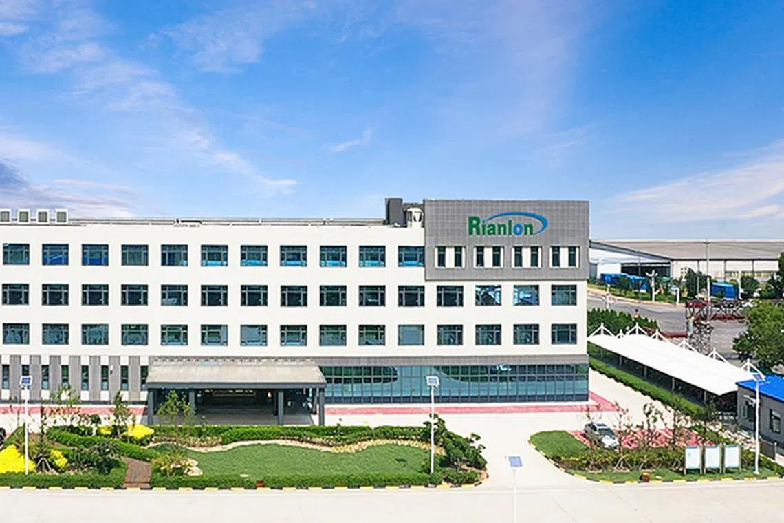 Rianlon has signalled its intent to expand abroad and in March established a Singapore subsidiary to oversee its Malaysia investment.