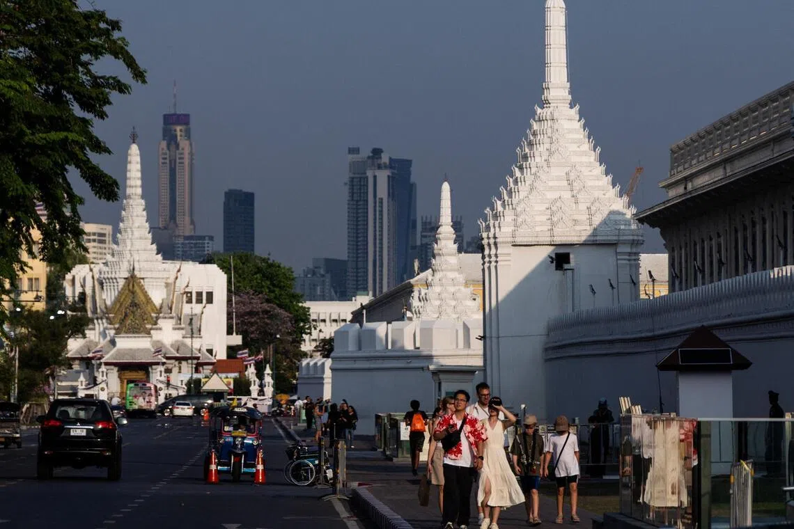 Tourism accounts for about one-fifth of Thailand’s economy and a prolonged slowdown would hit a sector still recovering from the pandemic.