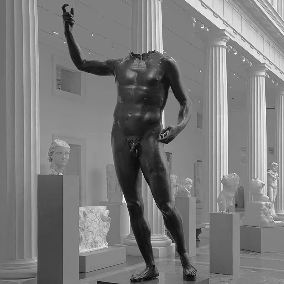 This ancient statue, thought by some experts to represent the Roman emperor Septimius Severus, that was seized from the Metropolitan Museum of Art to be returned to Turkey. 