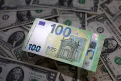 The euro was at US$1.1194, up 0.3 per cent on the day, and strengthening a fraction after German inflation data showed price pressures were easing.