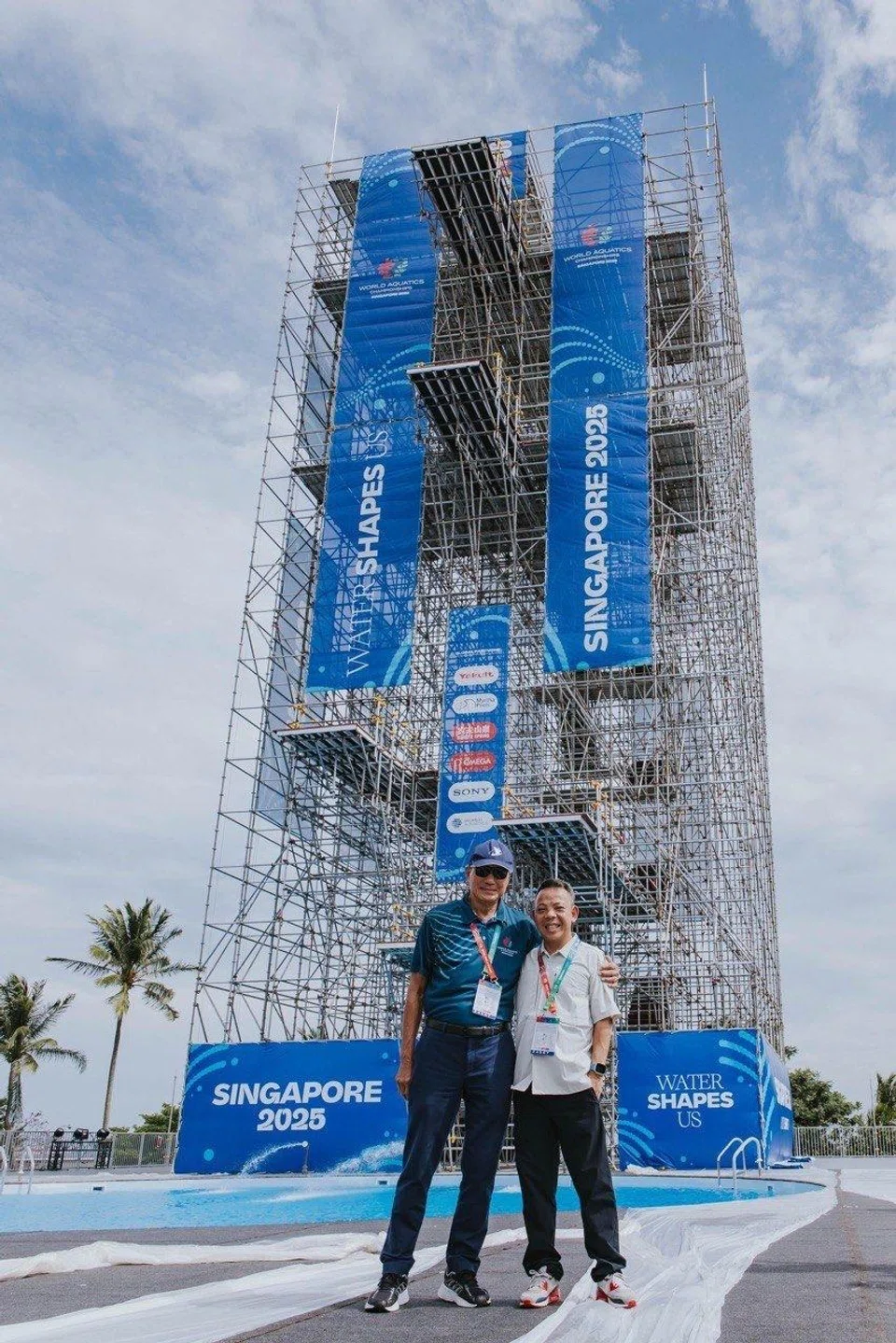 Kin Productions' executive chairman Ko Chee Wah (left) with executive director and chief executive officer Vincent Chai; the group aims to tap capital markets for funds to fuel its growth in the next three to five years, says Ko. 