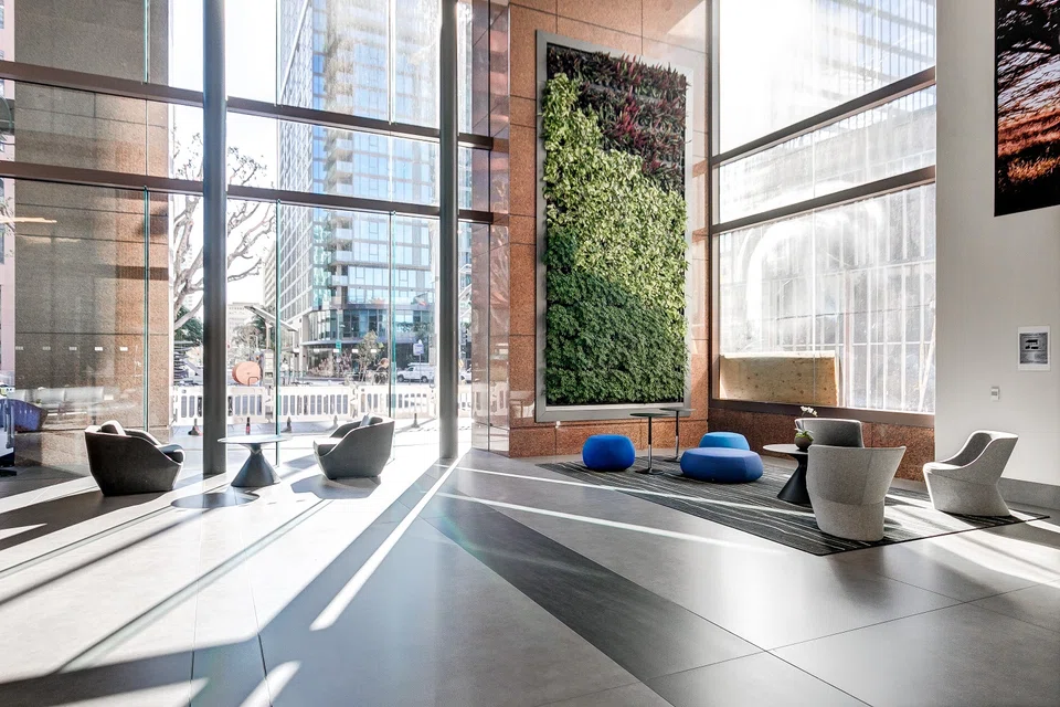 The valuation of MUST's property on South Figueroa Street in Los Angeles has fallen 44.8 per cent since end-2021.