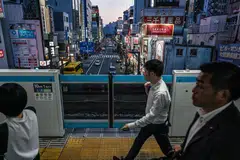 Japan's jobs-to-applicants ratio slipped to 1.23 in June from 1.24 in May, separate labour ministry data showed. 