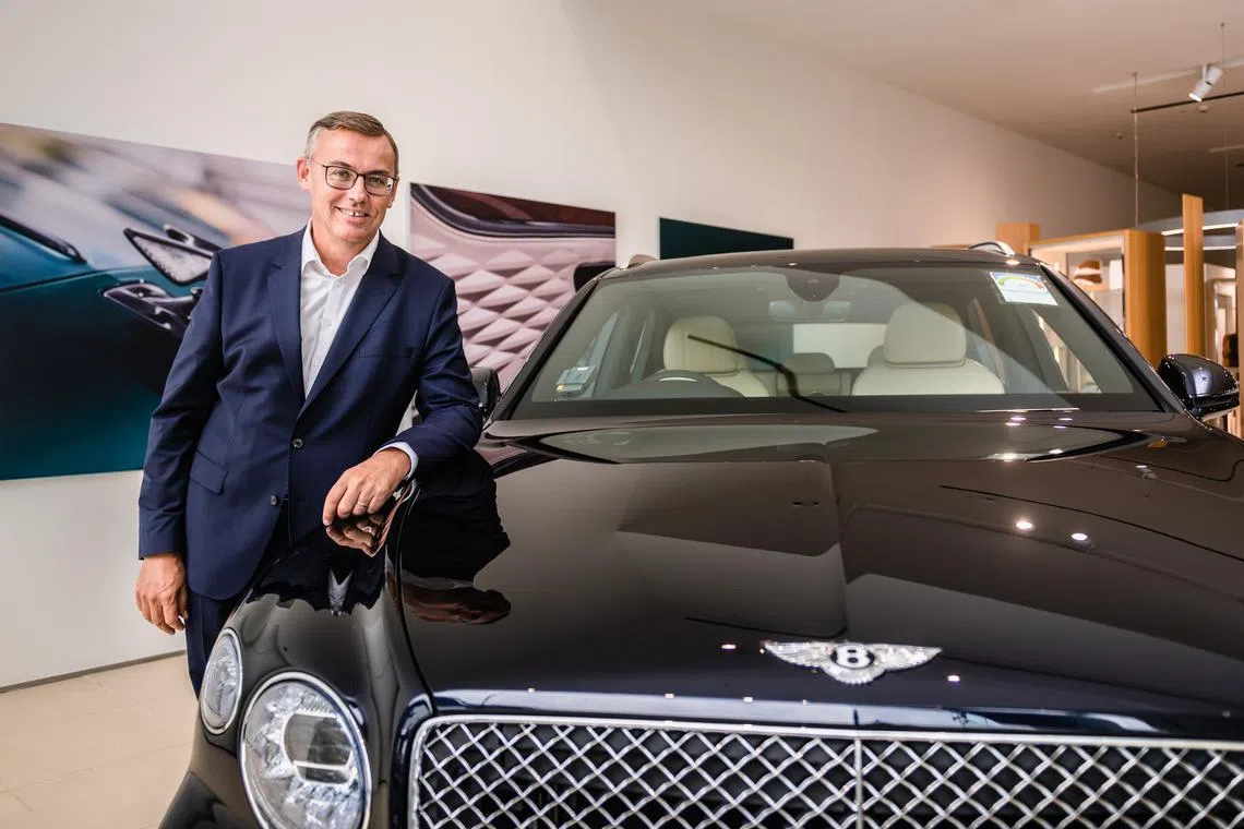 "The number of wealthy people, the number of high-net-worth individuals keeps going up, up, up and up. So there is bound to be more luxury cars sold because there are just more wealthy people who are able to buy them," says Alain Favey, the board member in charge of sales and marketing at Bentley Motors.