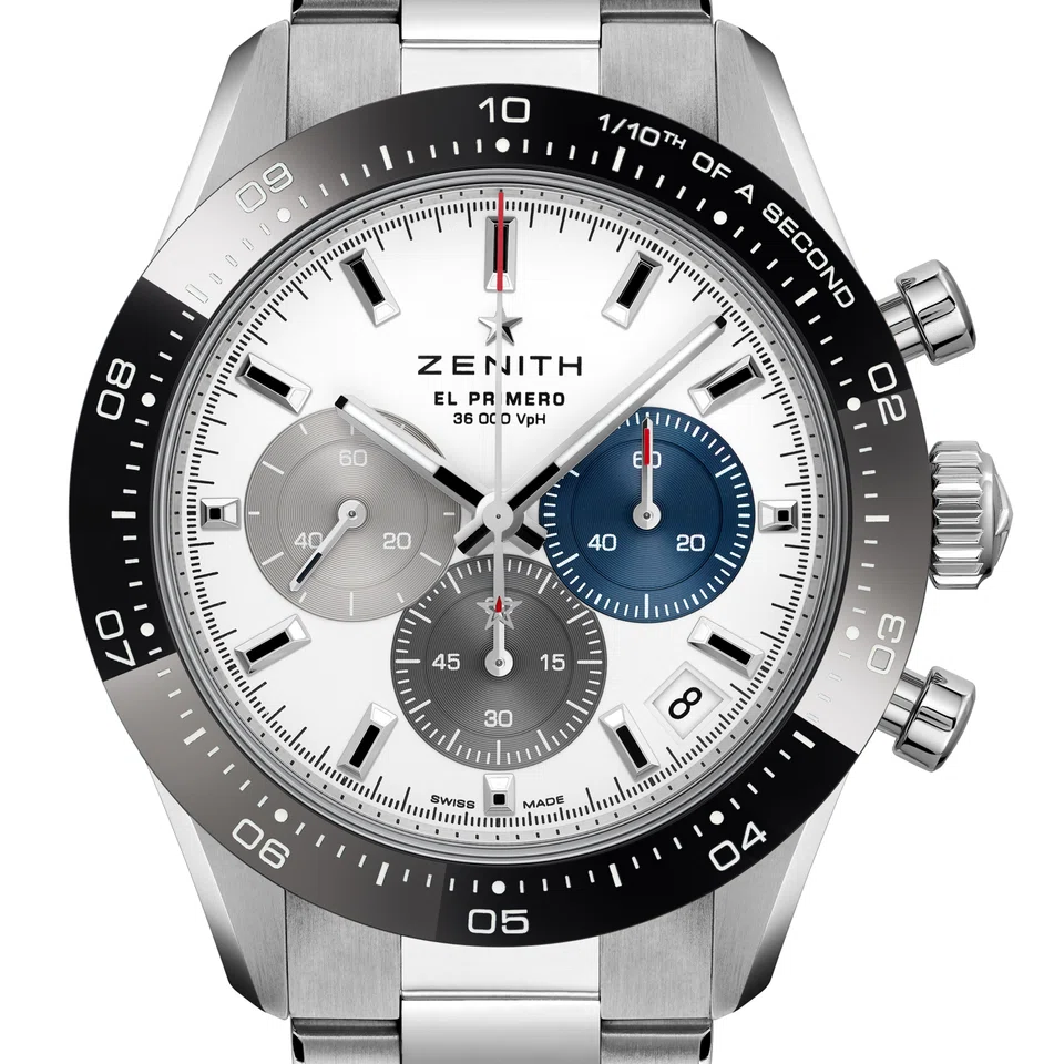 The Chronomaster Sport, a chronograph powered by Zenith’s El Primero movement, sells for about 10,900 Swiss francs (S$15,650) and is the company’s top selling watch model.