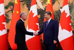 Canadian Prime Minister Mark Carney's (left) meeting with Chinese President Xi Jinping yielded a trade deal that signals Ottawa's strategic realignment.