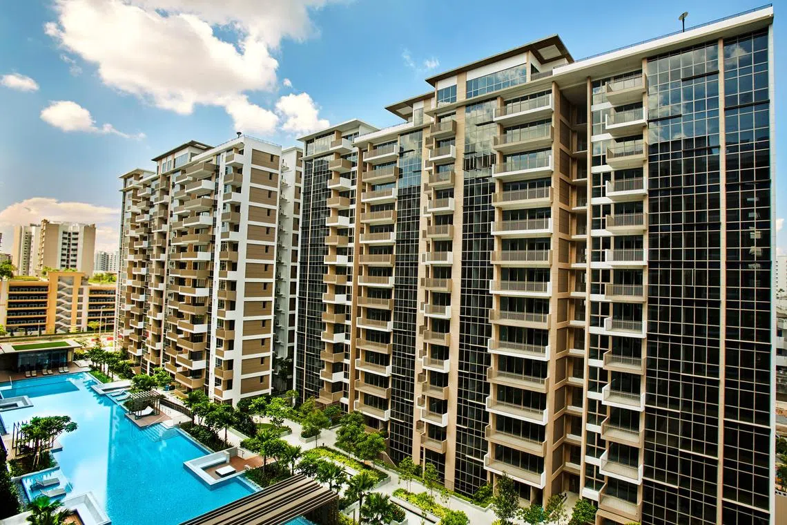 Executive condominiums such as The Vales in Sengkang are favoured for their relative affordability and size. 