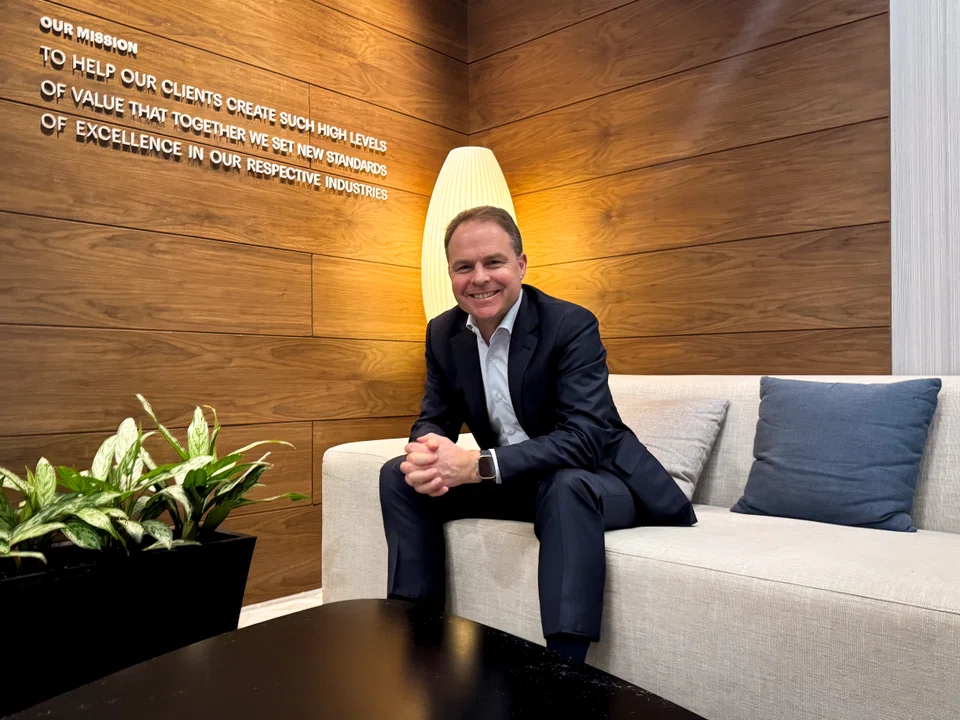 Christophe De Vusser, Bain & Co worldwide managing partner, says Bain's business has grown in "healthy double digits". He sees South-east Asia as a bright spot thanks to healthy economies and positive demographics.