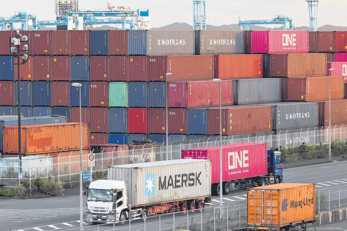 Japan’s exports have been recovering after an initial blow from US tariffs dragged down US shipments in the July to September quarter.