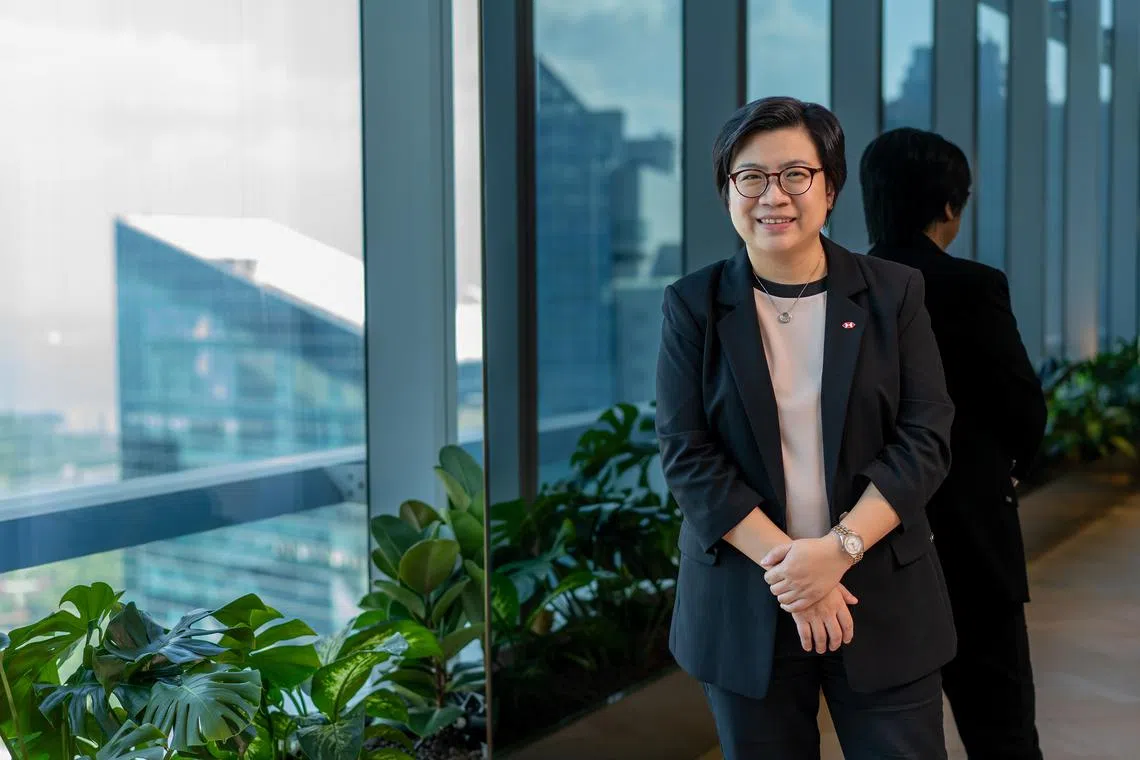 Tancy Tan, HSBC Singapore's chief operating officer, says it is important that she can be herself and express her views, so as to retain her sense of curiosity and critical thinking.