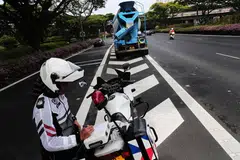 Six drivers will be charged in court for exceeding the speed limits of their heavy vehicles. 