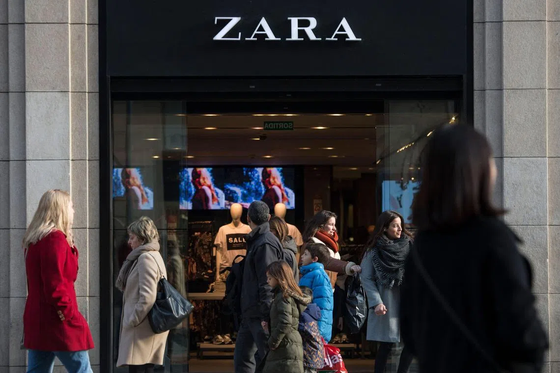 Zara owner Inditex pointed to “very satisfactory” sales which hit 38.6 billion euros in 2024, a 7.5 per cent increase from the previous year.