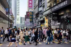 Hong Kong’s retail property market is also being helped by the return of tourists after the pandemic. 