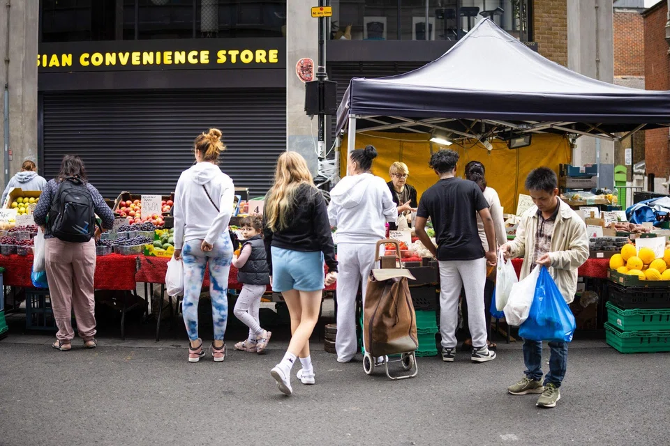 Shop prices rose by 0.9 per cent compared with August 2024, driven by a jump of 4.2 per cent in food prices, the biggest since February last year, the British Retail Consortium said on Tuesday.
