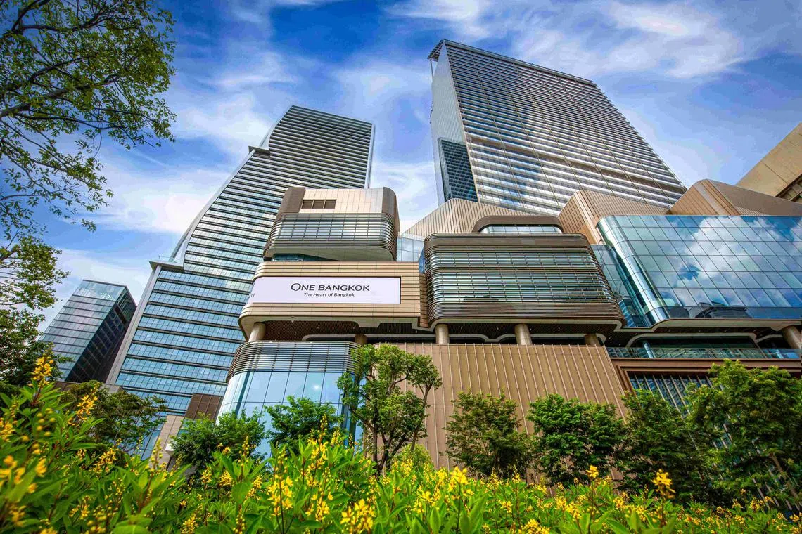 曼谷市中心的壹曼谷项目由泰国TCC资产和星狮地产联合发展，投资额达32亿美元。（星狮地产提供）