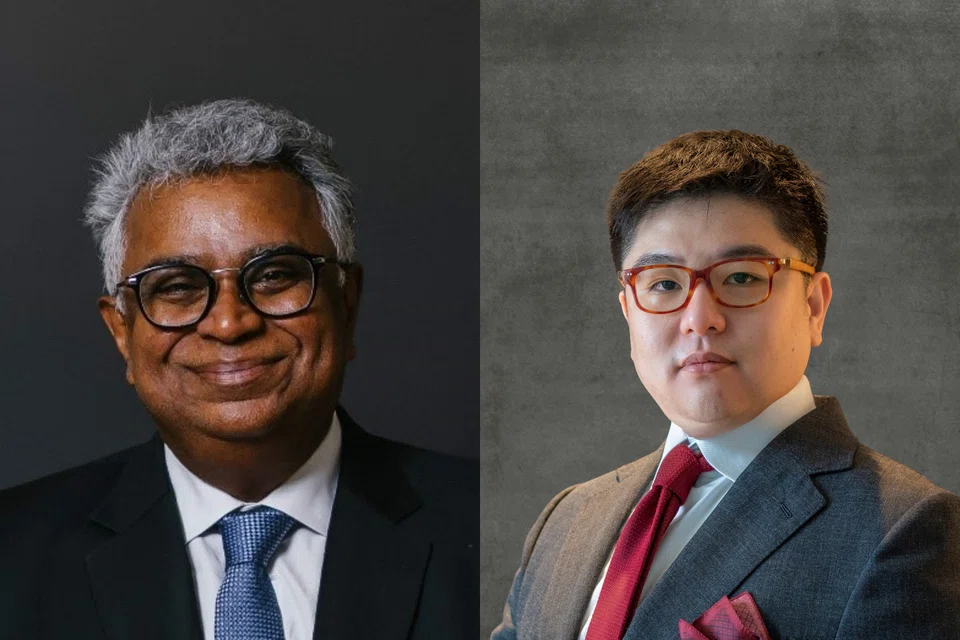 BlackOak's Ashok Kumar (left) and Darius Tay will bring with them a team of lawyers from the boutique firm.