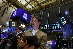 The Dow Jones Industrial Average rose 67.34 points, or 0.17 per cent, at the open to 39,186.20.