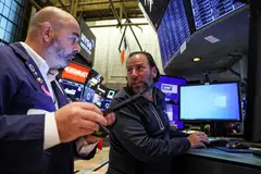 The Dow Jones Industrial Average fell 98.30 points, or 0.31 per cent, at the open to 31,738.44.