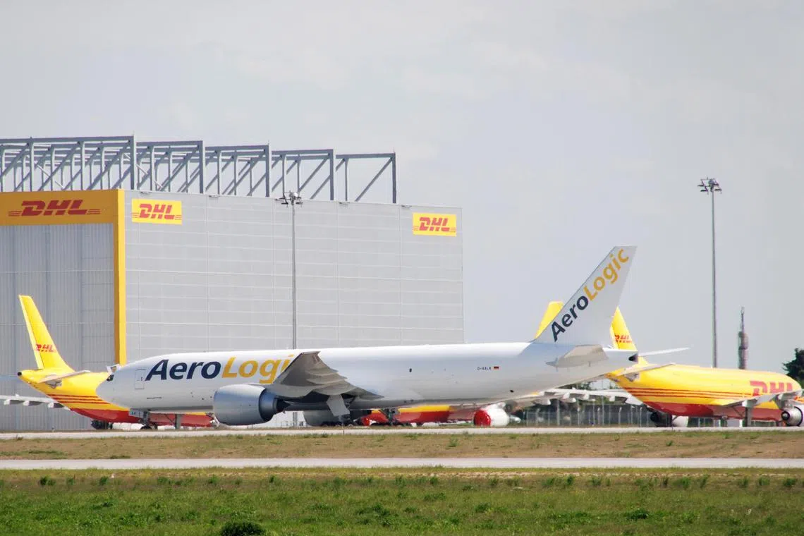 The incendiary devices were planted at DHL shipping hubs in Leipzig, Germany, and Birmingham, England, Western officials said