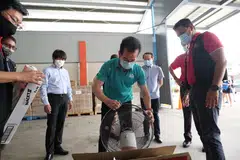 Recognising the impact of the Covid-19 pandemic on the industry, former Redas president Chia Ngiang Hong led efforts to raise funds to support migrant and healthcare workers. 