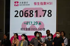 Hong Kong’s Hang Seng Index was up more than one per cent on Friday morning, while Japan’s main Nikkei index gained about 0.6 per cent.