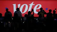 Polls show an extraordinarily tight contest between Vice-President Kamala Harris, the Democrat nominee, and ex-president Donald Trump, who is at the top of the Republican ticket. 