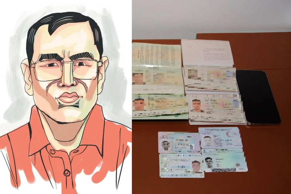 Su Wenqiang, originally from China, holds three passports.