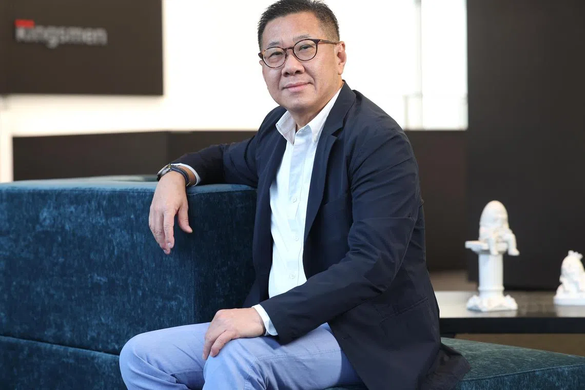 Andrew Cheng, CEO of Kingsmen, describes the company's strategy as “looking at the right partners, looking at the right market, and making sure that in those markets we have the right clients”.