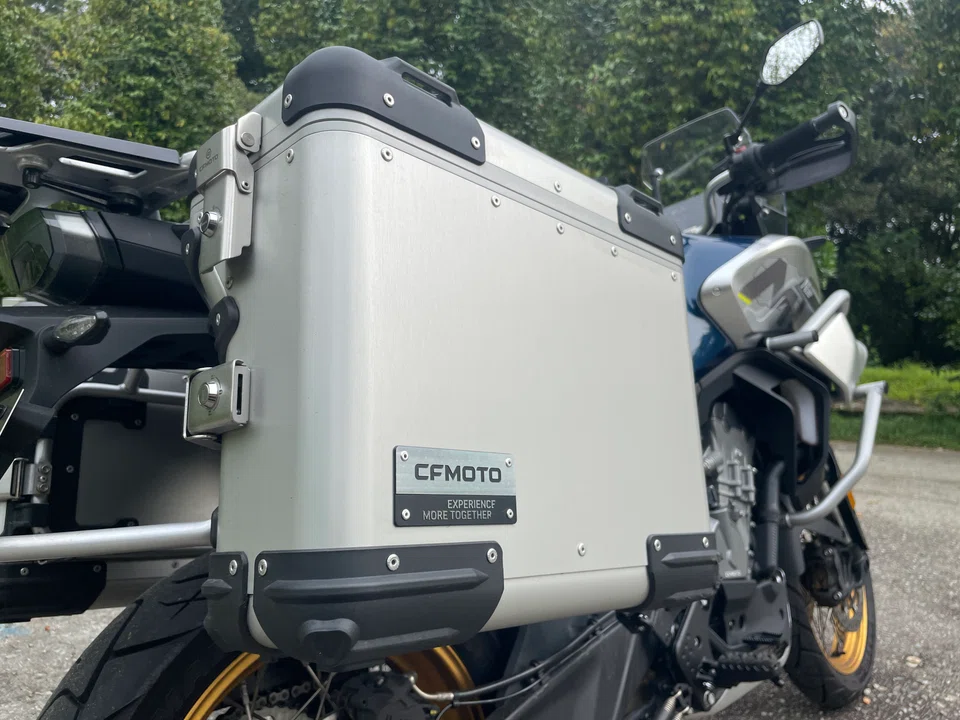 There is enough storage for the essentials you will need while on the road.