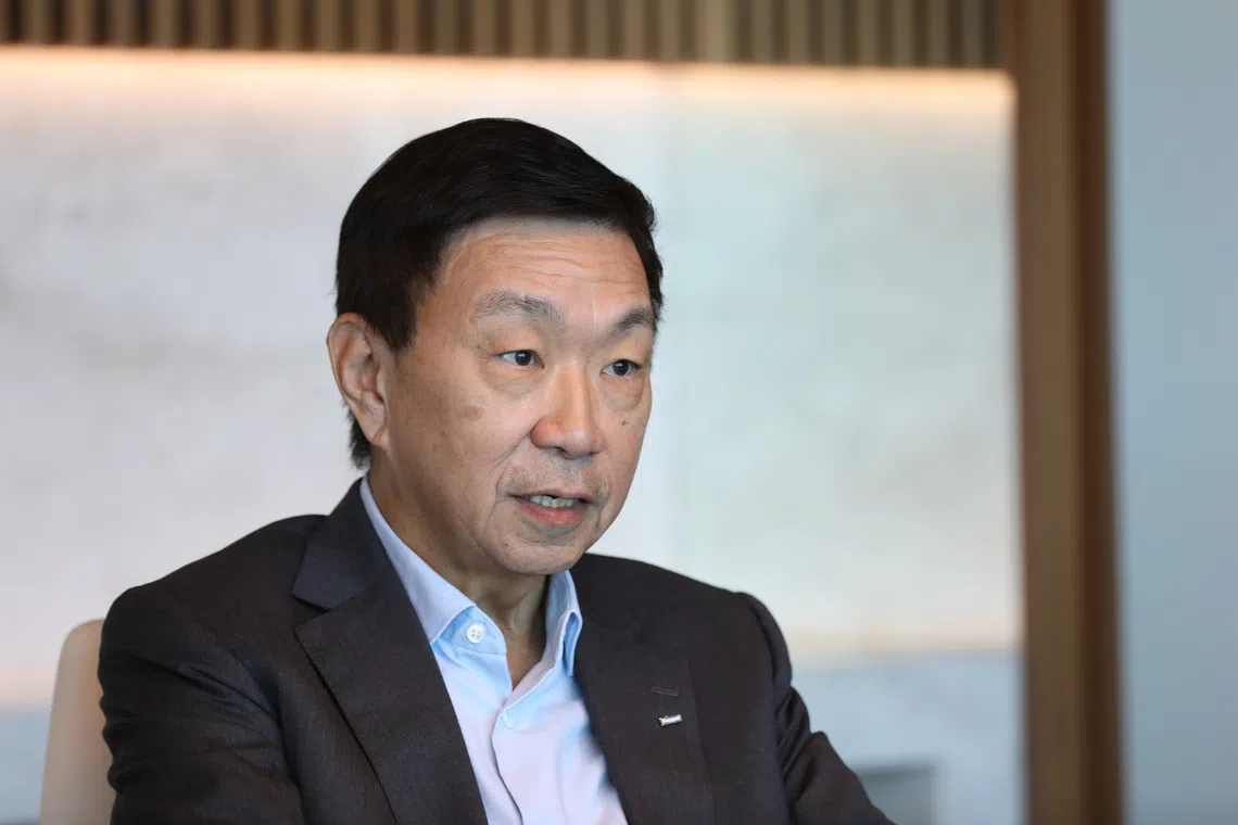 Keppel CEO Loh Chin Hua sees sustainability as a “megatrend that’s going to be with us for many decades”.