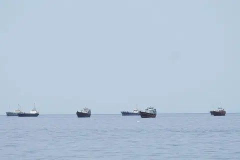 The US has yet to find a way to open the strait, where Iran has blocked nearly all ships apart from its own since the start of the war eight weeks ago.