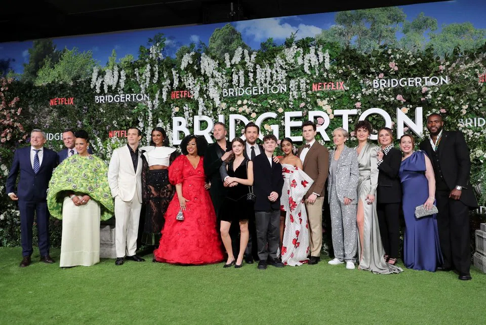 Bridgerton, based on Julia Quinn's bestselling romance novels, attracted 82 million viewers in its first season on Netflix.