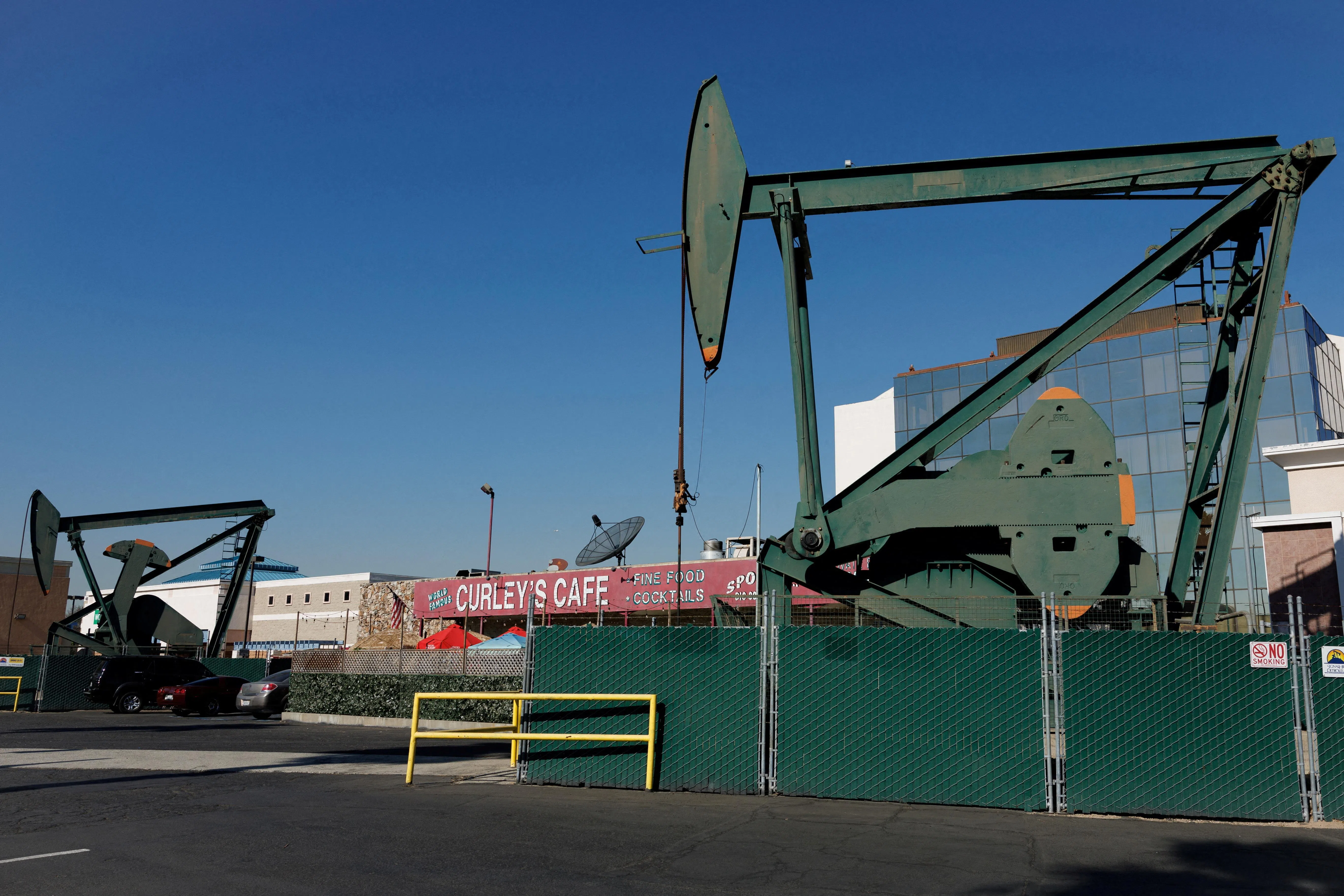Brent crude futures settled up 45 cents, or 0.67 per cent, at US$67.44 a barrel while US West Texas Intermediate crude settled 61 cents higher, up 0.97 per cent, at US$63.30 a barrel on Monday.