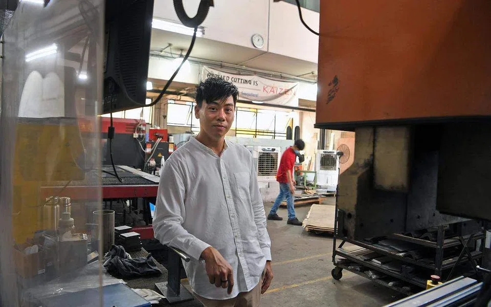 Tan Ru-Ding, managing director of Flexmech Engineering, said the precision enginering industry has made significant strides in work conditions and offers lucrative career prospects now. 
