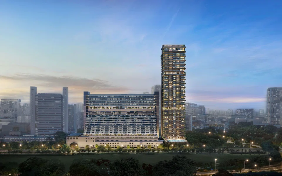 The 45-storey Aurea will stand beside the rejuvenated Golden Mile Complex – renamed The Golden Mile – in Beach Road.