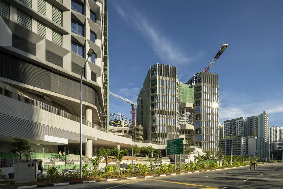 Punggol Digital District was built on an Open Digital Platform that connects different smart technologies, and also provides a digital twin to allow tech firms to test-bed solutions.